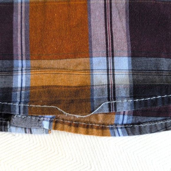 mexx plaid shirt & denim jeans matching outfit set 12-18 months baby toddler boy - Picture 9 of 16